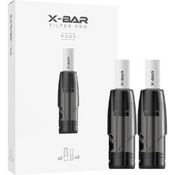 X-Bar Filter Pro Replacement Cartridge (0.8 Ohm) (2 τεμ.)