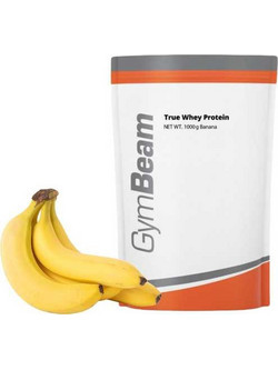 GymBeam True Whey Protein Banana 1kg