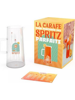 Cookut Κανάτα Σερβιρίσματος Γυάλινη Spritz OS 700ml Λευκή