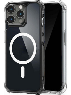 Σκληρή Θήκη GREEN ON Armor με MagSafe για iPhone 13 / 13 Pro - Διάφανο