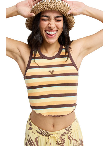 ROXY 'SUNLIGHT BOOST' ΜΠΛΟΥΖΑ ΓΥΝΑΙΚΕΙΑ ERJKT04400-CRR1 (CRR1/FRENCH ROAST HEY DAY STRIPE)