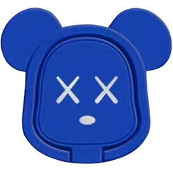 Cartoon Bear Ring Stand Holder για Κινητού σε Μπλε Χρώμα Μπλε Πλαστικό, Σιλικόνη
