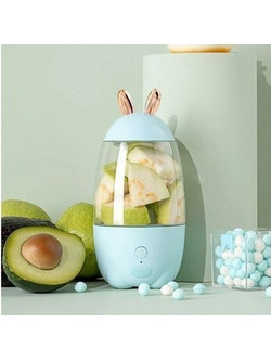 Andowl Q-JU21 Φορητό Μπλέντερ για Smoothie Γαλάζιο