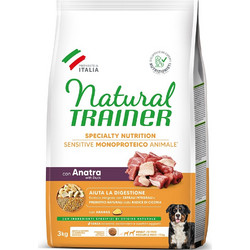 Natural Trainer Sensitive Monoprotein Adult Medium & Maxi with Duck 3kg
