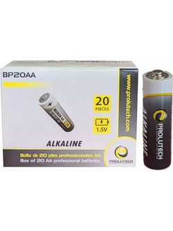 Prolutech Επαγγελματικές Αλκαλικές Μπαταρίες AA LR6 -20 τμχ