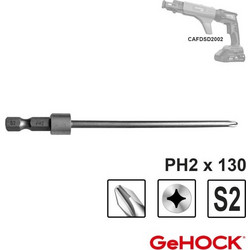 Μύτη Κατσαβιδιού 1-4 PH2x130mm Για Το (CAFDSD2002) CAFDSD2002.1.F GeHock
