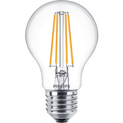 Philips E27 LED Warm White Filament Pear Bulb 7W (60W) (LPH02336) Warm White Bright