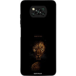 Sonique Men's Edition Back Cover Born to Win (Xiaomi Poco X3 NFC / Poco X3 Pro)