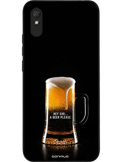 Sonique Men's Edition Θήκη με Σχέδιο «One Beer, Please» (Xiaomi Redmi 9A / Redmi 9AT)