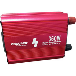 Inverter Αυτοκινήτου 360W για Μετατροπή 12V DC σε 220V AC Μονοφασικό GD-360W OEM