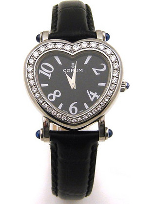 Corum Heart Γυναικείο Ρολόι με Δερμάτινο Λουράκι