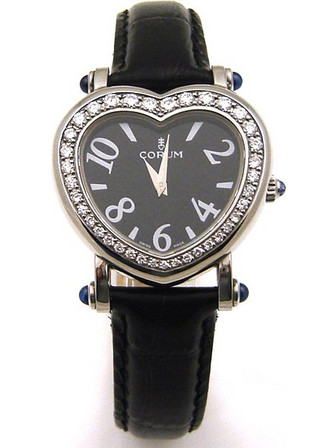 Corum Heart Γυναικείο Ρολόι με Δερμάτινο Λουράκι