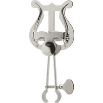 ASM 502N | Αναλόγιο Πνευστών με Clamp, Ασημί