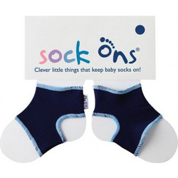 Sock Ons Για να μην βγάζει τις κάλτσες του (0-6 μηνών) ΜΠΛΕ SOS-NAVY