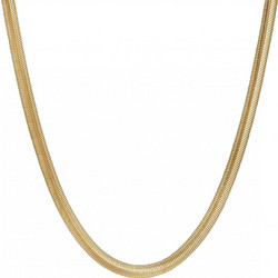 Κολιέ Luca Barra χρυσό ατσάλι snake chain 3mm CK2123