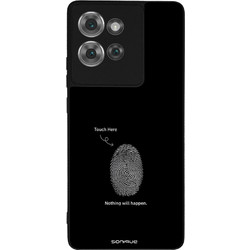 Sonique Men's Edition Θήκη με Σχέδιο «Αποτύπωμα» (Motorola Edge 50 5G)