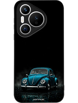 Sonique Men's Edition Back Cover με Σχέδιο «Μπλε Σκαραβαίος» (Huawei Pura 70)