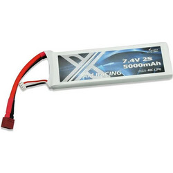 Amewi AMX Racing Μπαταρία Li-Po 7.4V 5000mAh 40C 2S T-Plug για Τηλεκατευθυνόμενο
