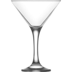 LAV Σετ Ποτήρια Ποτού Γυάλινα Κολωνάτα Sorgun 175ml 12τμχ LVMIS58618Z