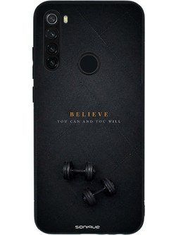 Sonique Men's Edition Θήκη (Xiaomi Redmi Note 8T) με Σχέδιο «Believe»