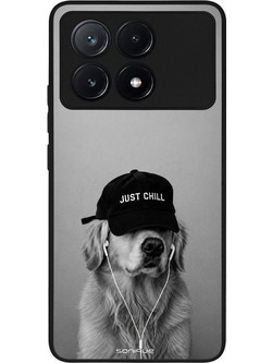 Sonique Men's Edition Θήκη με Σχέδιο «Just Chill Pup» (Xiaomi Poco X6 Pro 5G)
