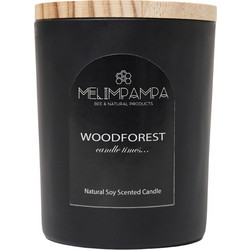 WOODFOREST ΑΡΩΜΑΤΙΚΟ ΦΥΣΙΚΟ ΚΕΡΙ ΣΟΓΙΑΣ-ΜΑΥΡΟ 205gr