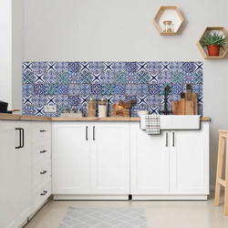 Light Blue Azulejos easy πάνελ προστασίας (87104)