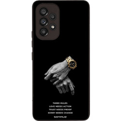 Sonique Men's Edition Θήκη με Σχέδιο «Three Rules» (Samsung Galaxy A53 5G)