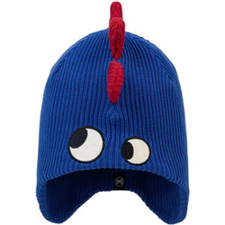 Buff Knitted Beanie Fun Dragon Cobalt Blue