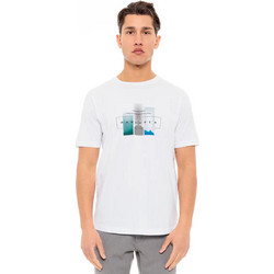 Biston fashion ανδρικό t-shirt 49-206-010 WHITE