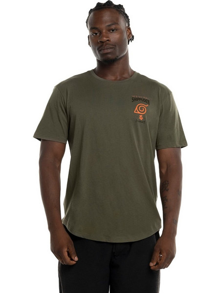 Capslab Naruto Ανδρικό T-Shirt - Χακί