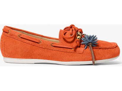 MICHAEL KORS 40S6FAFR2S ΜΟΚΑΣΙΝΙΑ & LOAFERS MICHAEL MICHAEL KORS 40S6FAFR2S-835 Orange