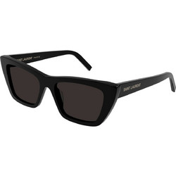 Saint Laurent SL276 032 Ανδρικά Γυαλιά Ηλίου Cat Eye Κοκάλινα Μαύρα με Μαύρο Φακό