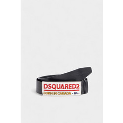 Dsquared2 Plaque Logo Ανδρική Ζώνη Μαύρη BEM0711 12900001 2124