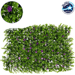 GloboStar(R) 78421 Artificial - Συνθετικό Τεχνητό Διακοσμητικό Πάνελ Φυλλωσιάς - Κάθετος Κήπος Καυκάσιο Πυξάρι - Απτένια Πράσινο Μ60 x Υ40 x Π8cm