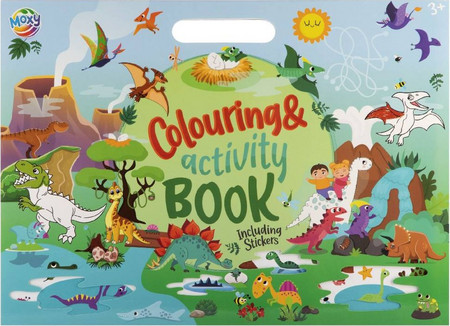 Moxy - Colouring & Activity Book, Dino 150145