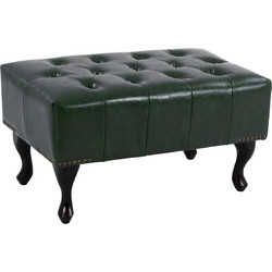ΤΑΜΠΟΥΡΕ ΥΠΟΠΟΔΙΟ T.CHESTERFIELD EMMA HM226.08 PU ΚΥΠΑΡΙΣΣΙ-ΜΑΥΡΑ ΠΟΔΙΑ 80x45x39Yεκ