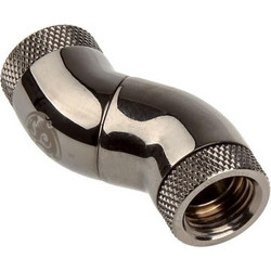 BITSPOWER EXTENSION WINKEL G1/4 INCH 3X ROTATING - BLACK SPARKLE