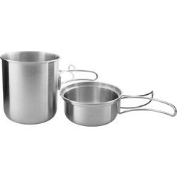 Tatonka Handle Mug 600 Set Stainless Steel Camping