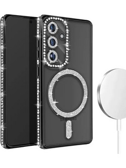 Θήκη Κινητού Avizar Diamond Around Strass για SAMSUNG GALAXY S26 ΜΑΥΡΟ