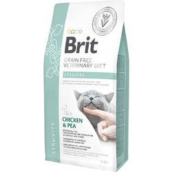 Brit Vetenirary Diet Grain Free Struvite with Chicken & Pea 5kg