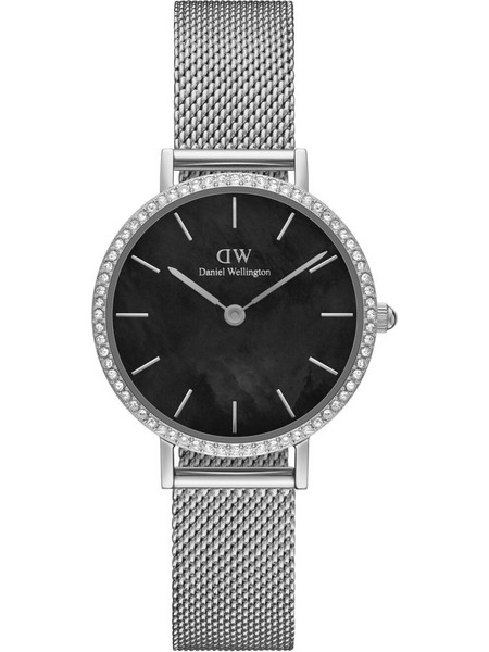 Daniel Wellington Petite Lumine Γυναικείο Ρολόι με Ασημί Μεταλλικό Μπρασελέ DW00100661