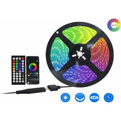 Ταινία LED RGB 5m 5V USB με Κοντρόλ RZ-209