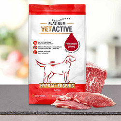 Platinum Vetactive Hypoallergenic Grain Free with Iberico Pork 1.5kg