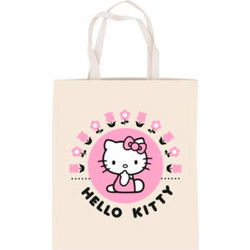 Hello Kitty Pink Circle shopping bag