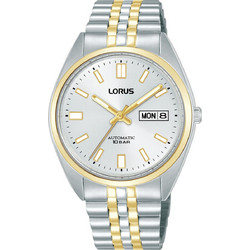 Lorus Classic Automatic Ανδρικό Ρολόι με Δίχρωμο Μπρασελέ από Ανοξείδωτο Ατσάλι RL432CX9F