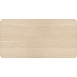 Brateck BRATECK επιφάνεια γραφείου TP12060R-2P, 120x60x1.8cm, μπεζ ξύλινη