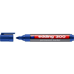 EDDING EDDING ανεξίτηλος μαρκαδόρος 300, 1.5-3mm, επαναγεμιζόμενος, μπλε