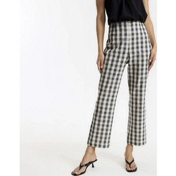 La Redoute Bootcut 7/8 Γυναικείο Παντελόνι Καρό Vichy