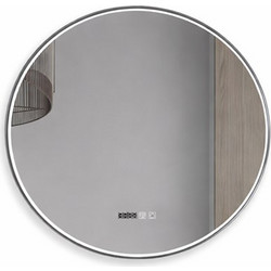 Καθρέπτης LED CALLISTO Φ800mm μαύρος 272-4678SB808